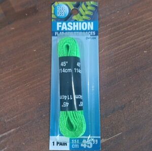 Neon Green 45" Inch Flat Athletic Shoe Laces 1 Pair